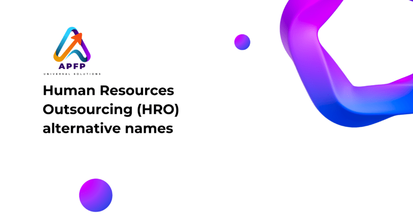 Human Resources Outsourcing (HRO) alternative names