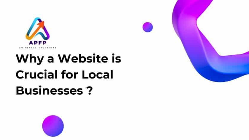 Why a Website is Crucial for Local Businesses