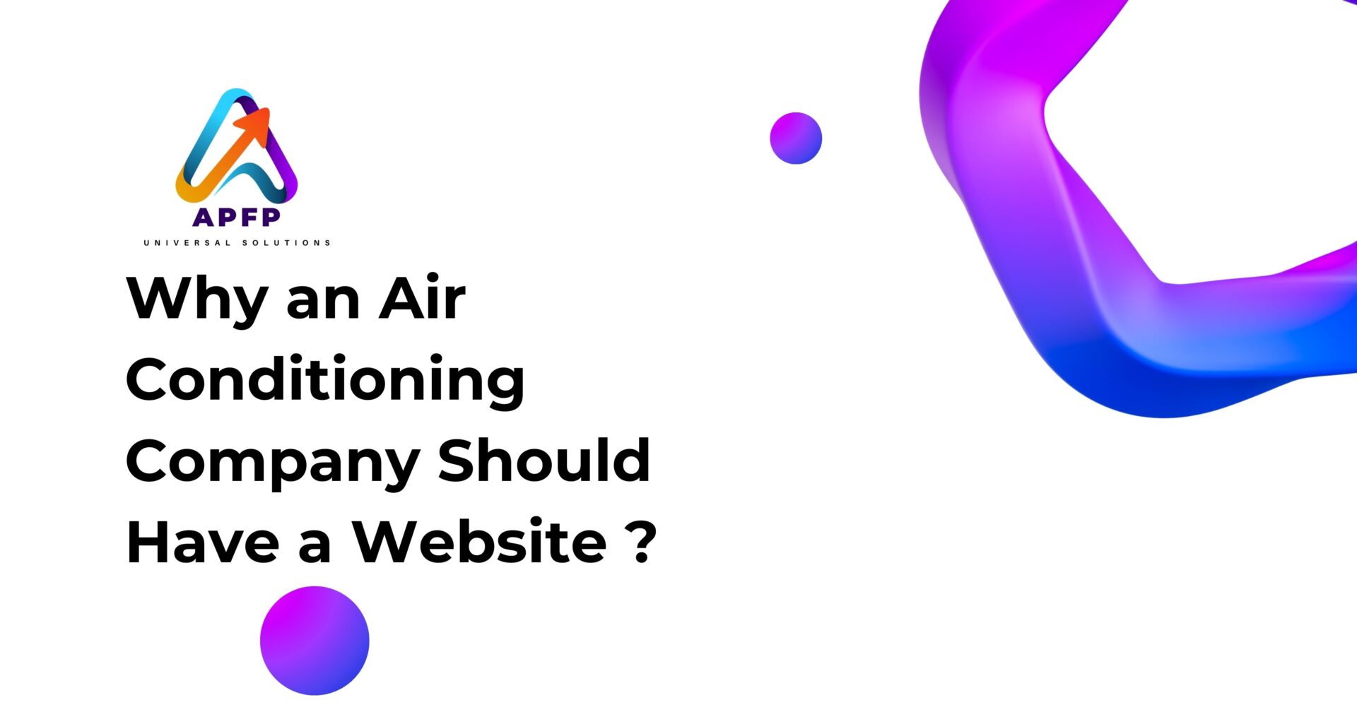 Why an Air Conditioning Company Should Have a Website